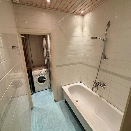 Cozy With Sauna & Bath アパート ヘルシンキ